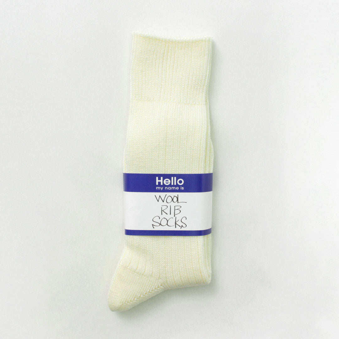 SHINZONE（シンゾーン） ウール リブソックス / レディース 靴下 日本製 18AMSIT54 WOOL RIB SOX クリスマス プレゼント ギフト
