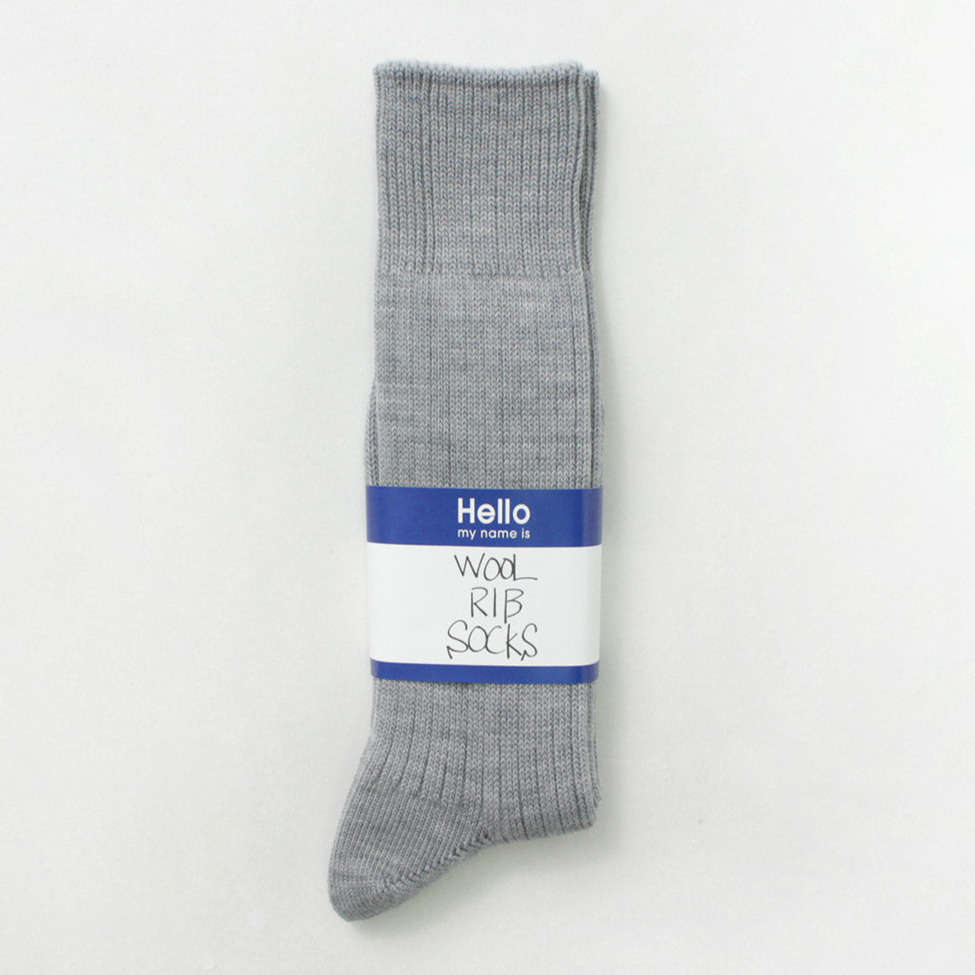 SHINZONE（シンゾーン） ウール リブソックス / レディース 靴下 日本製 18AMSIT54 WOOL RIB SOX クリスマス プレゼント ギフト