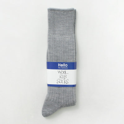 SHINZONE（シンゾーン） ウール リブソックス / レディース 靴下 日本製 18AMSIT54 WOOL RIB SOX クリスマス プレゼント ギフト