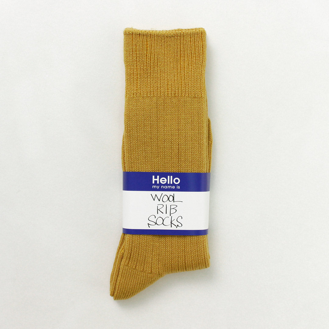 SHINZONE（シンゾーン） ウール リブソックス / レディース 靴下 日本製 18AMSIT54 WOOL RIB SOX