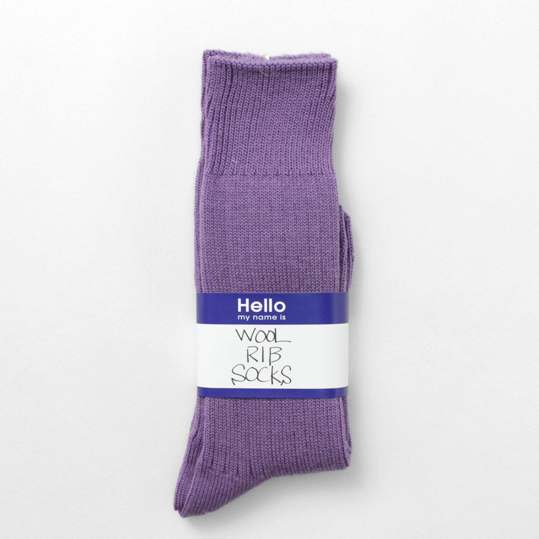 SHINZONE（シンゾーン） ウール リブソックス / レディース 靴下 日本製 18AMSIT54 WOOL RIB SOX クリスマス プレゼント ギフト