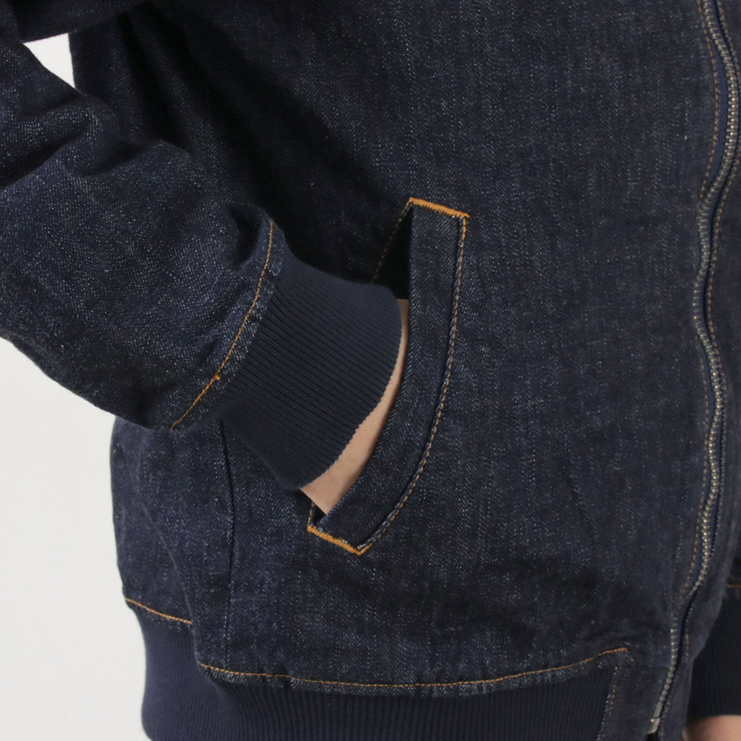 JAPAN BLUE JEANS（ジャパンブルージーンズ） 13.5oz クランチデニム ボンバージャケット