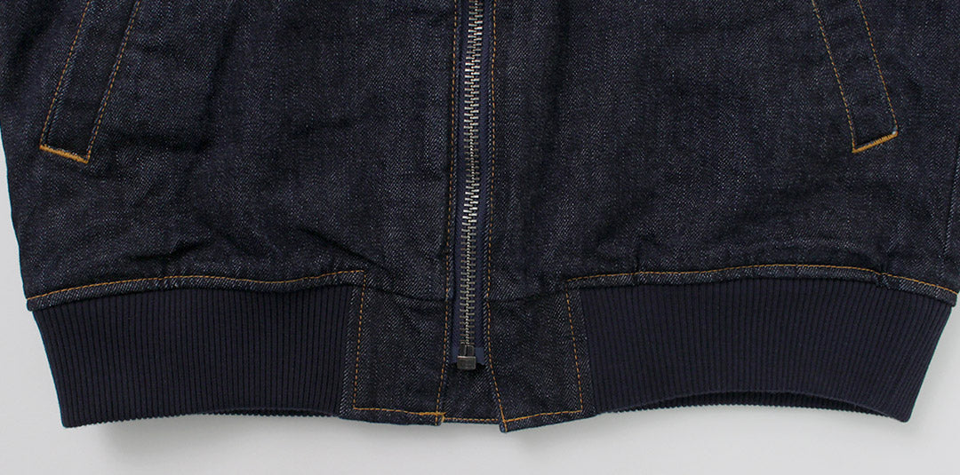 JAPAN BLUE JEANS（ジャパンブルージーンズ） 13.5oz クランチデニム ボンバージャケット