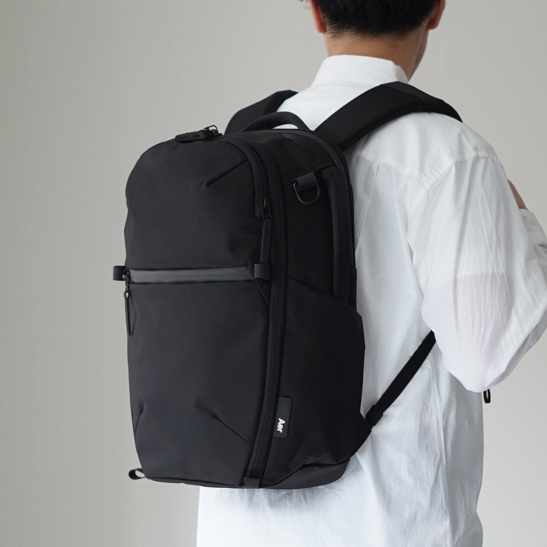 ブラック ビジネスバッグ　リュック Aer エアー Aer エアー リュック Aer Tech Pack 3 ビジネスリュック メンズ