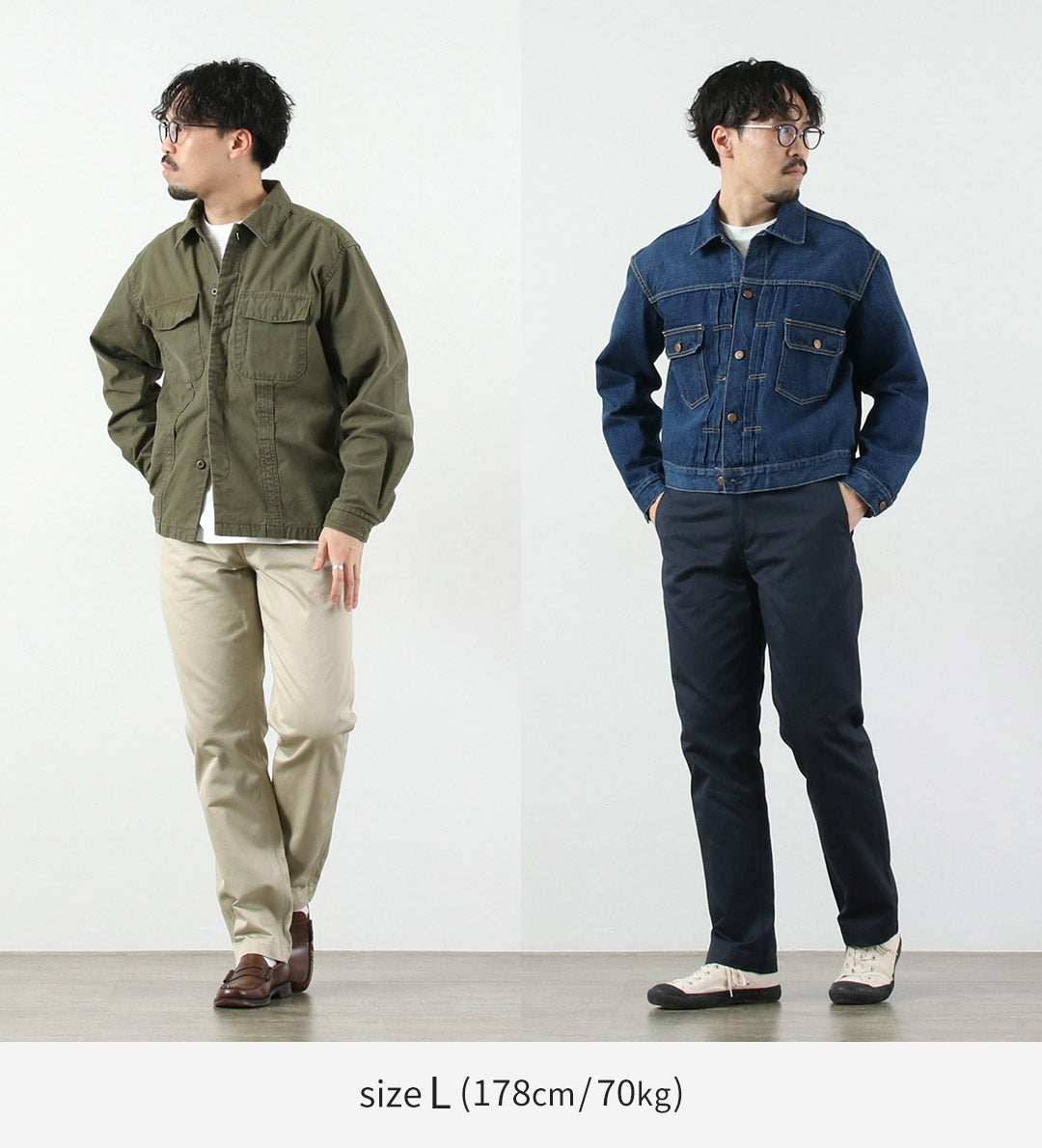FOB FACTORY（FOBファクトリー） F0514 ナロー U.S トラウザー