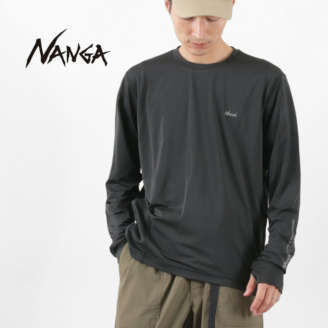 NANGA LONG SLEEVE RASH GUARDラッシュガード 長袖-