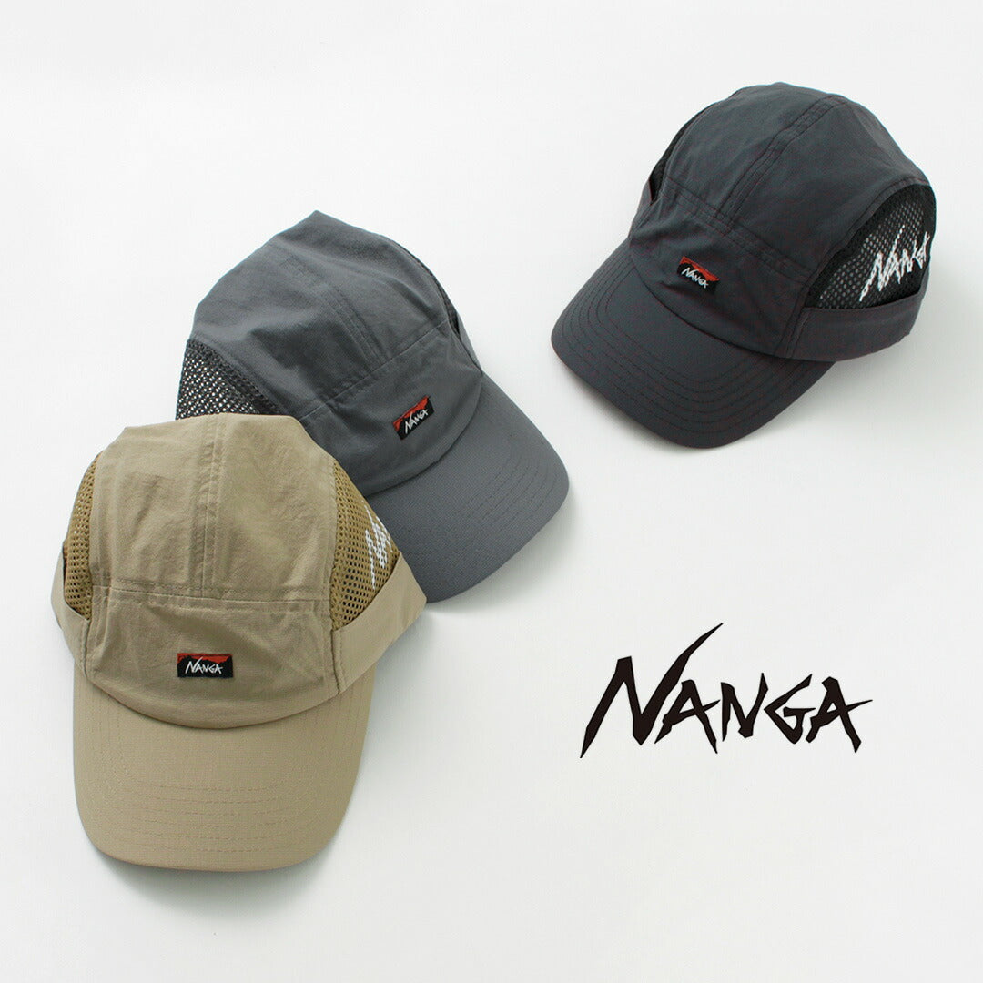 新品NANGA × Clef AURORA JET CAP 黒 ナンガ キャップ