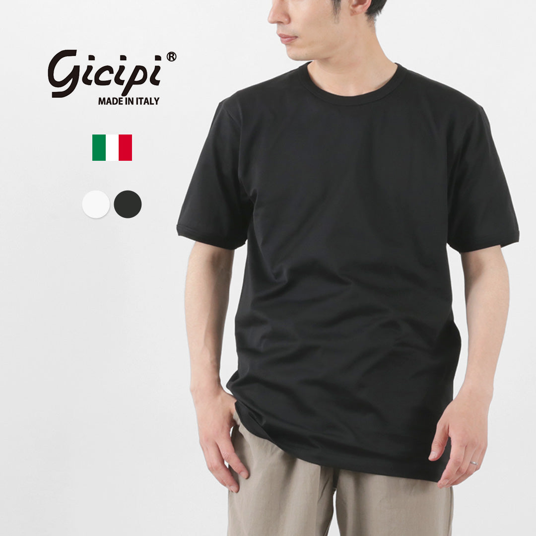 GICIPI（ジチピ） アンノーネ クルーネック ベーシックTシャツ