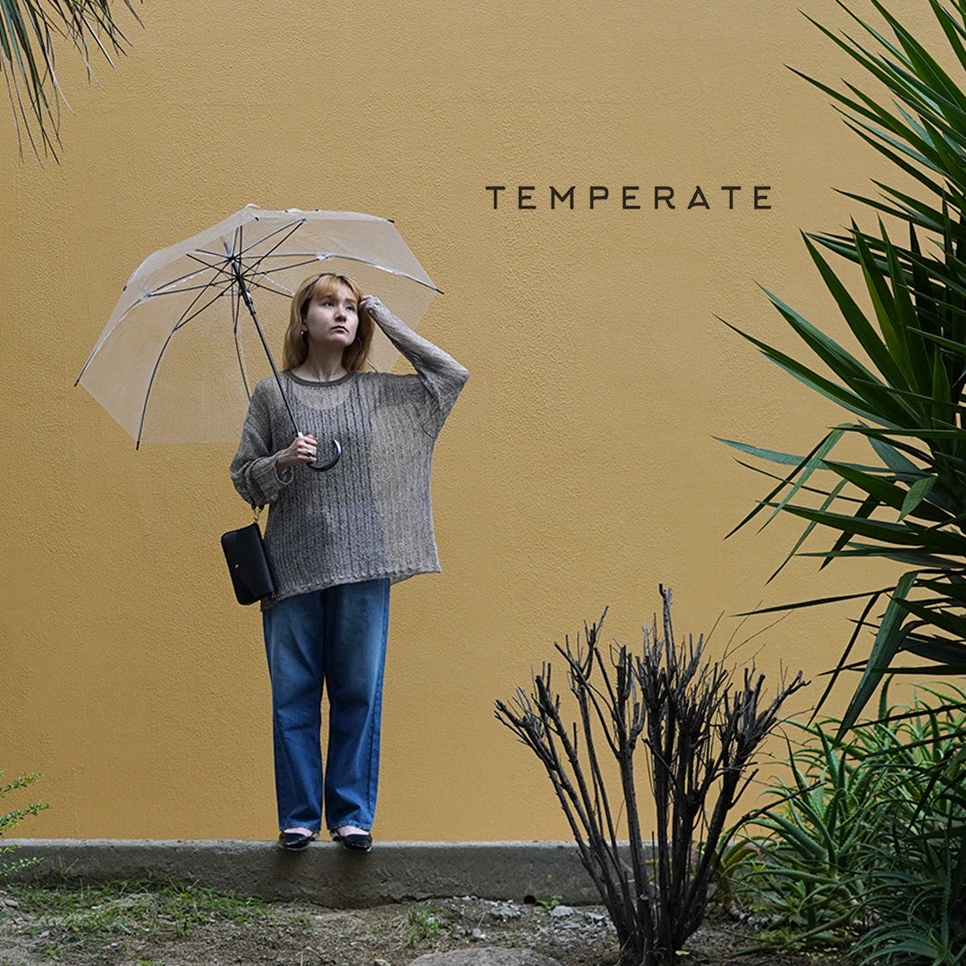 TEMPERATE（テンパレイト） ポインテッド ローファー レインパンプス