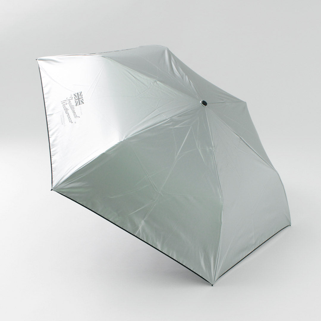 TRADITIONAL WEATHERWEAR（トラディショナル ウェザーウェア） ライトウェイトアンブレラ メタリック / 折りたたみ傘 雨具  晴雨兼用 軽量 UVカット 紫外線対策 レディース LIGHT WEIGHT UMBRELLA