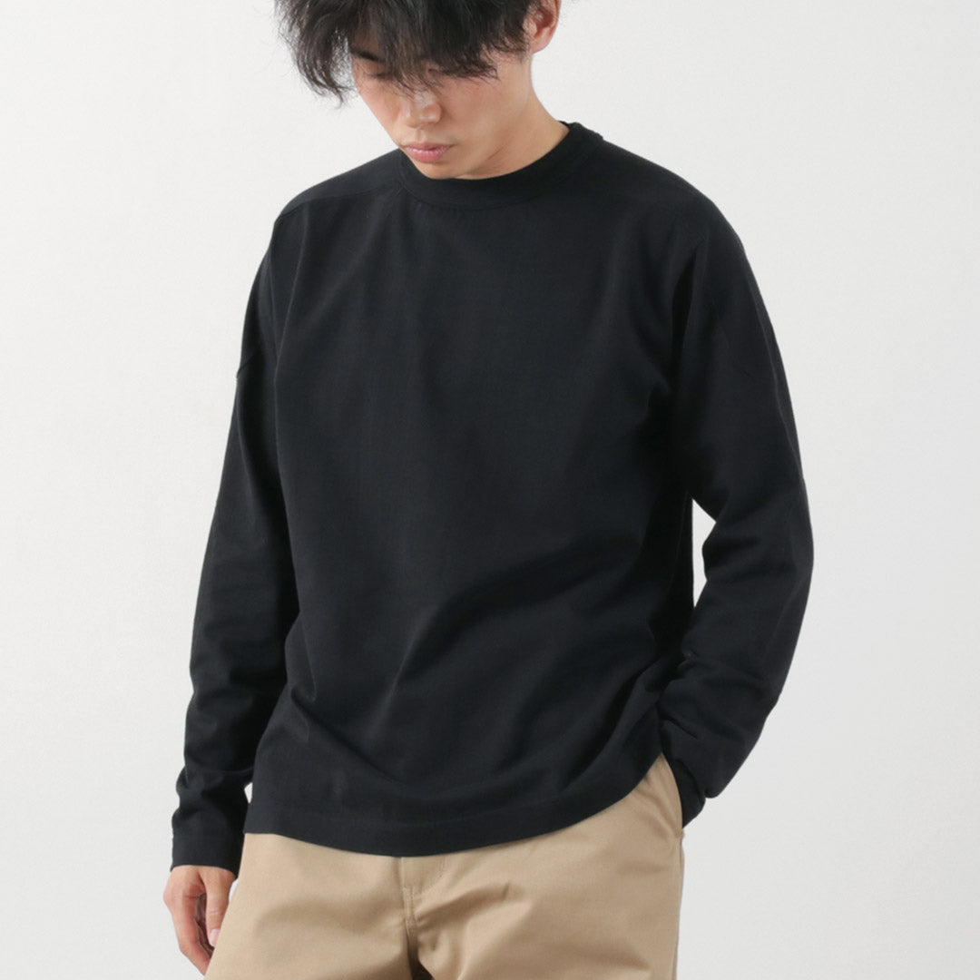 A.G.SPALDING＆BROS（A.G.スポルディング＆ブロス） 14/天竺 ロングスリーブ フットボールTシャツ / メンズ トップス ロンT 長袖 カットソー 日本製 14/ LS FOOTBALL TEE