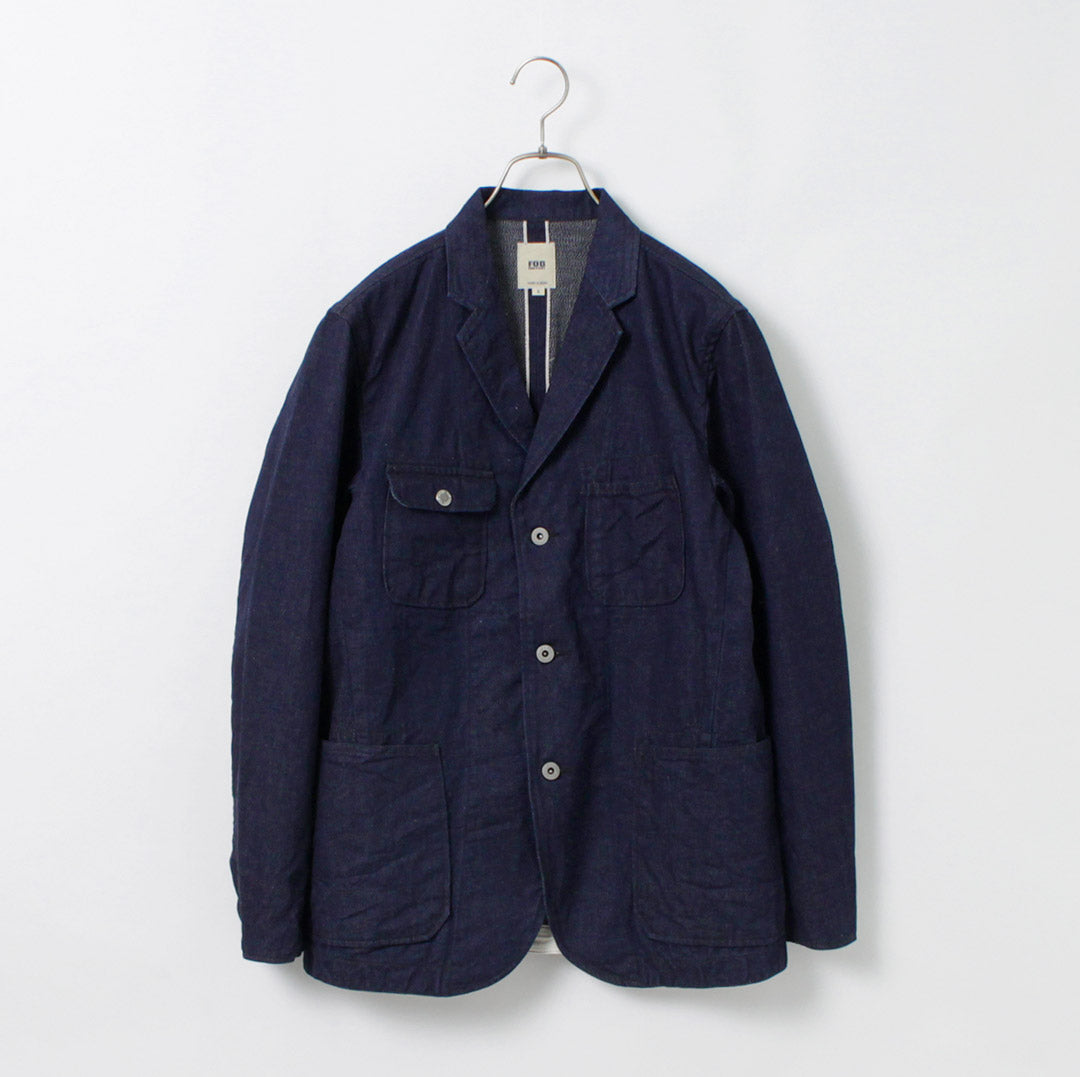 FOB FACTORY（FOBファクトリー） F2434 デニムエンジニア / メンズ ジャケット ライトアウター 日本製 ENGINEER DENIM JKT