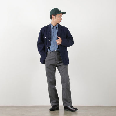 FOB FACTORY（FOBファクトリー） F2434 デニムエンジニア / メンズ ジャケット ライトアウター 日本製 ENGINEER DENIM JKT