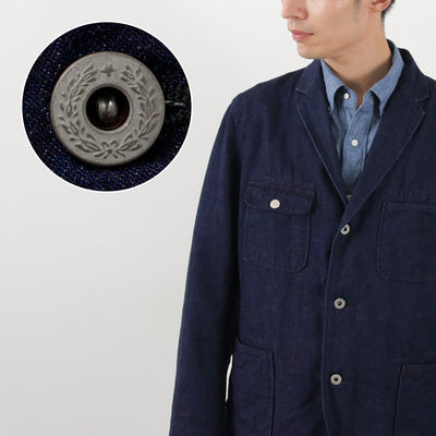 FOB FACTORY（FOBファクトリー） F2434 デニムエンジニア / メンズ ジャケット ライトアウター 日本製 ENGINEER DENIM JKT