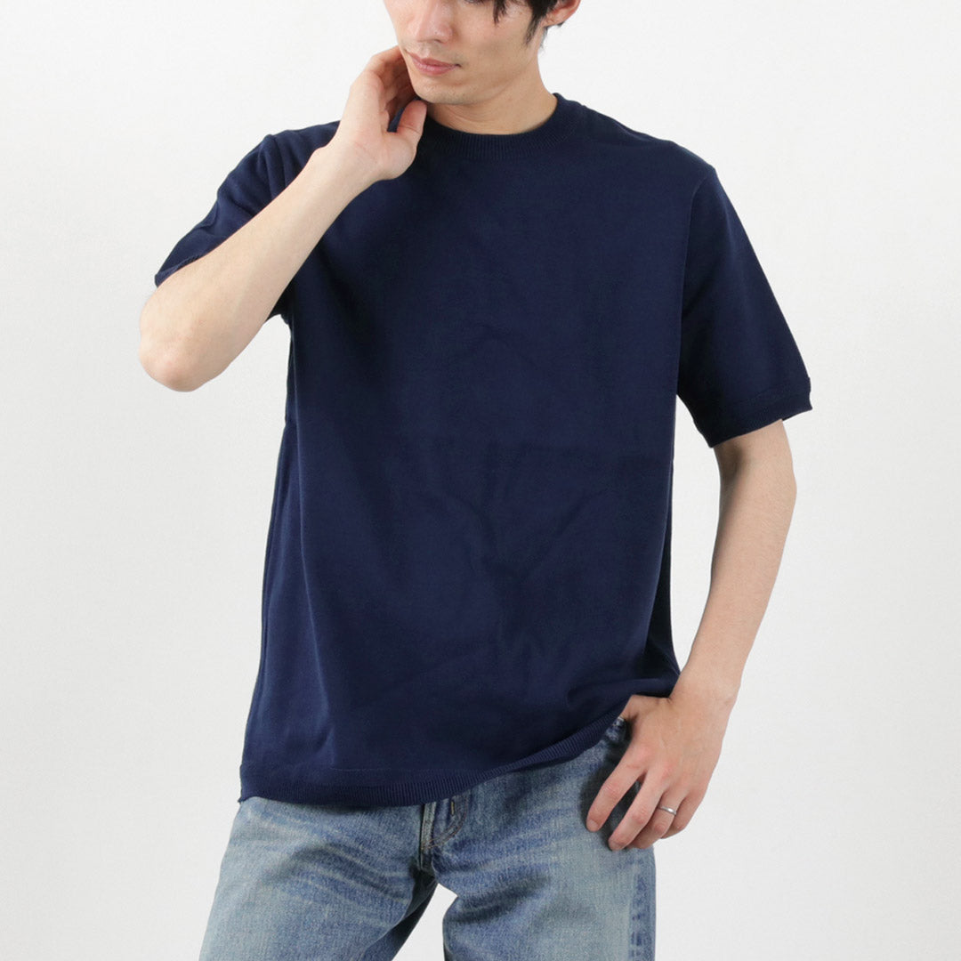 FUJITO（フジト） クルーネック ニット Tシャツ