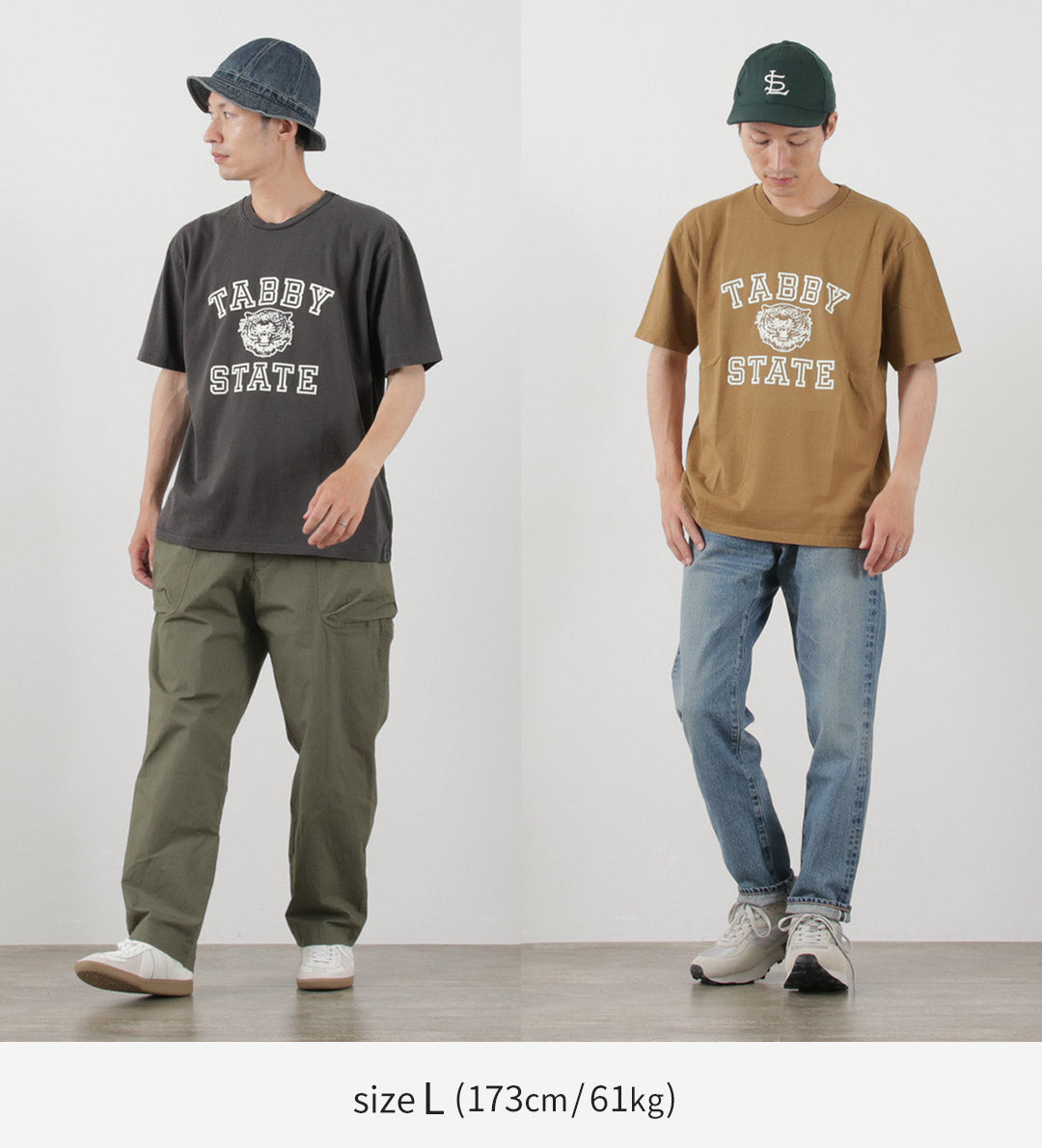 【20％OFF】MIXTA（ミクスタ） タビー ステイト Tシャツ / メンズ レディース ユニセックス 半袖 プリント ロゴ 綿 コットン ヴィンテージ風 アメリカ製 TABBY STATE T-SHIRT【セール】