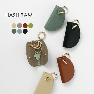 HASHIBAMI（ハシバミ） マンテル キーリング /  レディース 牛革 レザー 3連 キーホルダー キーケース