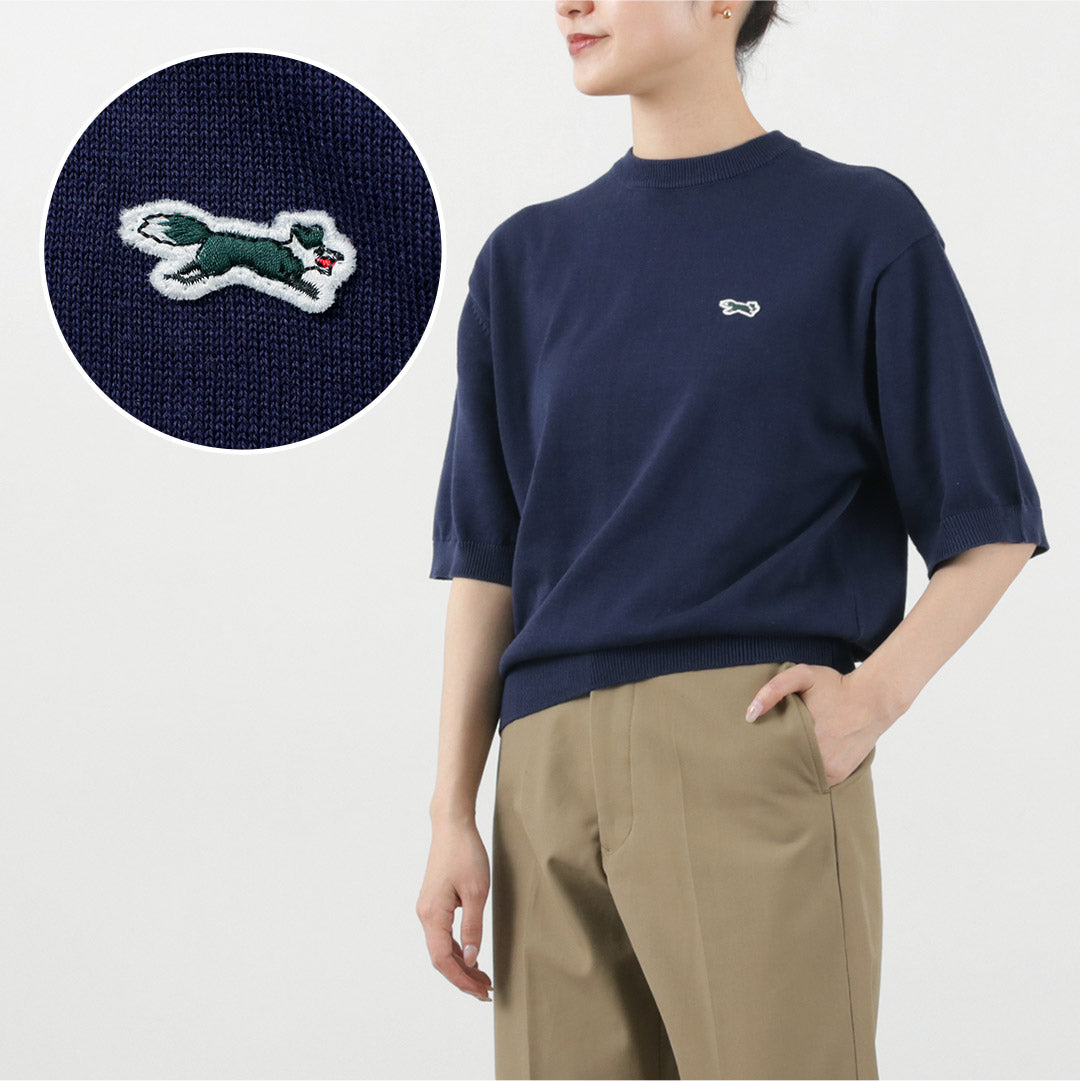 【30％OFF】THE FOX（ザ フォックス） フォックス ニット クルーTシャツ