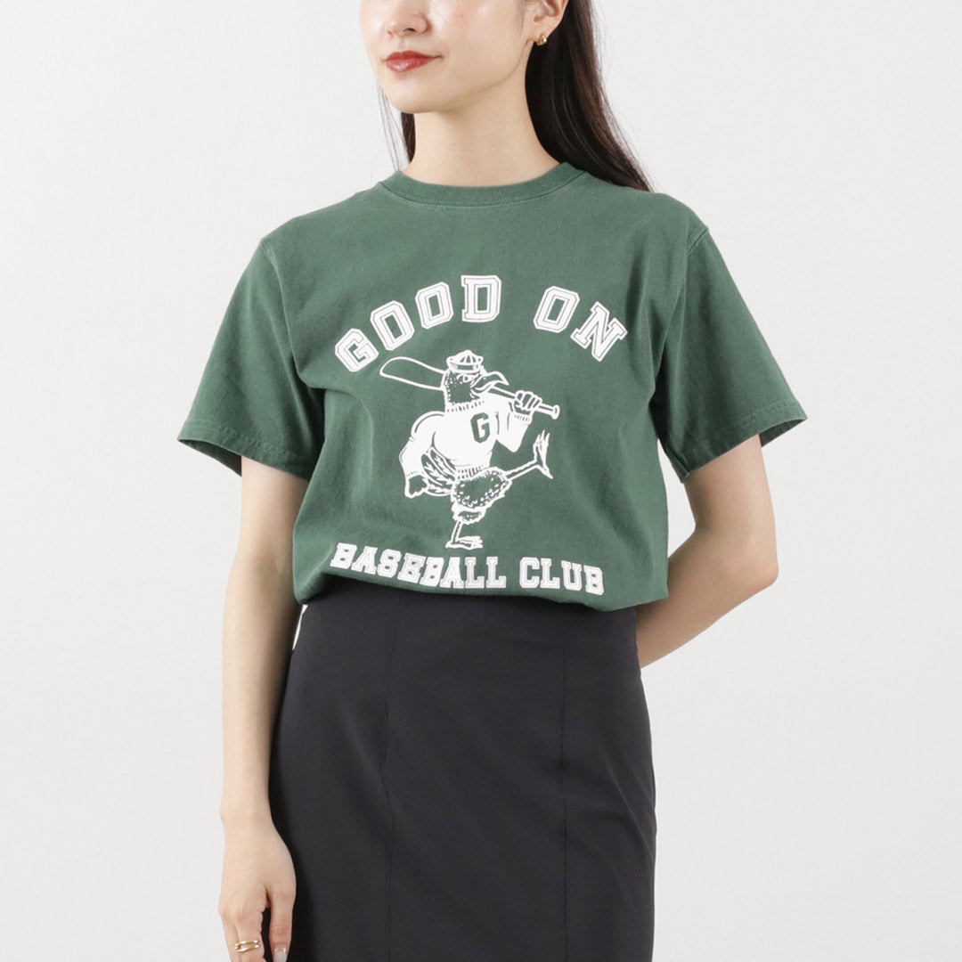 【30％OFF】GOOD ON（グッドオン） ベースボール クラブ ショートスリーブ Tシャツ