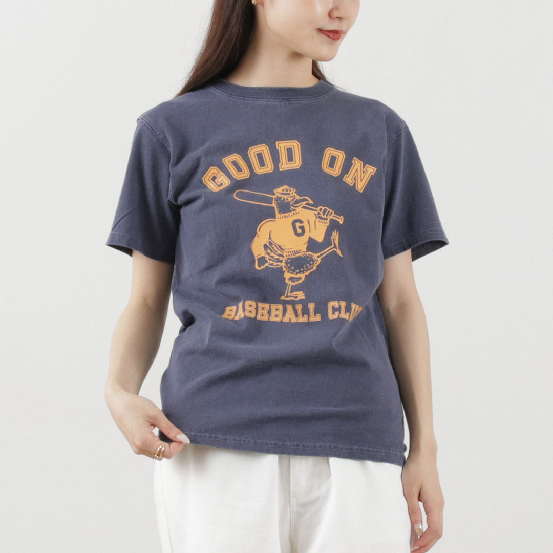 【30％OFF】GOOD ON（グッドオン） ベースボール クラブ ショートスリーブ Tシャツ / メンズ レディース ユニセックス 半袖 プリント 日本製 アメリカ製 OLSS1255P【セール】