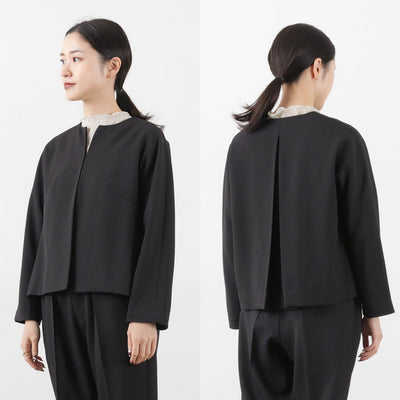 WHYTO.（ホワイト） ノーカラージャケット / レディース フォーマル 卒業式 入学式 オケージョン セレモニー スーツ No Collar Jacket クリスマス プレゼント ギフト