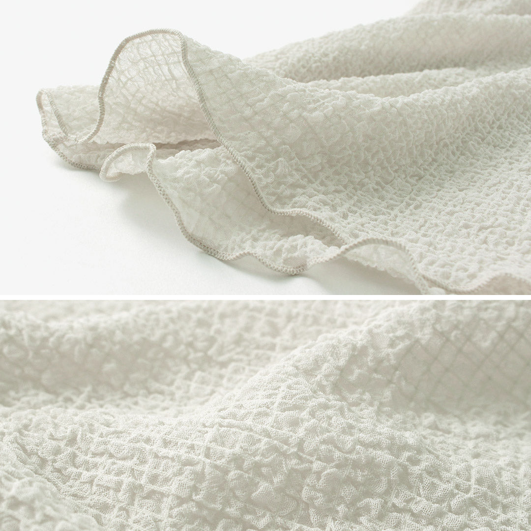 【20％OFF】WHYTO.（ホワイト） シアサッカー ブラウス 2023年モデル