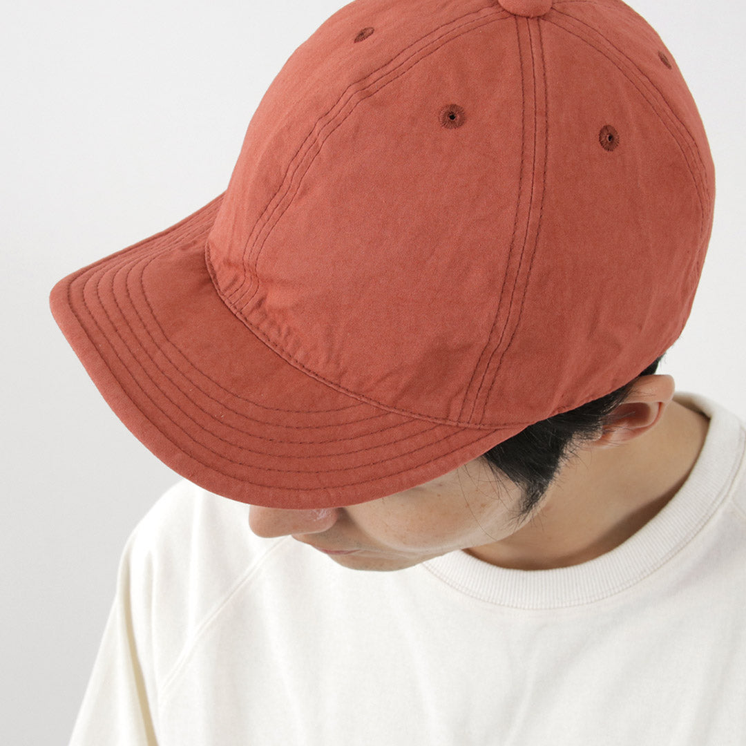 HIGHER（ハイアー） ポプリン キャップ / メンズ レディース ユニセックス 帽子 綿 コットン 日本製 POPLIN CAP