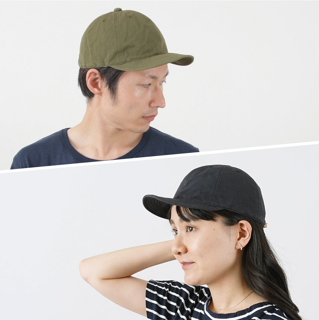 HIGHER（ハイアー） ポプリン キャップ / メンズ レディース ユニセックス 帽子 綿 コットン 日本製 POPLIN CAP