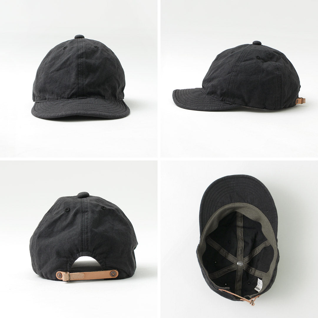 HIGHER（ハイヤー） ポプリン キャップ / メンズ レディース ユニセックス 帽子 綿 コットン 日本製 POPLIN CAP