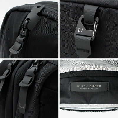BLACK EMBER（ブラックエンバー） ドップ キット / トラベルポーチ 旅行 バッグインバッグ ナイロン メッシュ DOPP-KIT