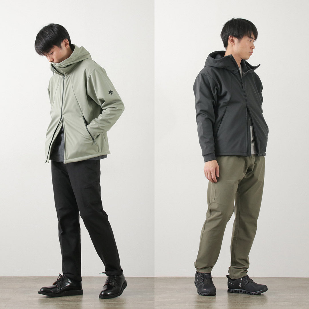 DESCENTE ALLTERRAIN81（デサント / オルテライン81） テック ソフトジャケット / トップス 長袖 ソフトシェル メンズ 撥水 伸縮 防風 アウトドア TECH SOFT JACKET