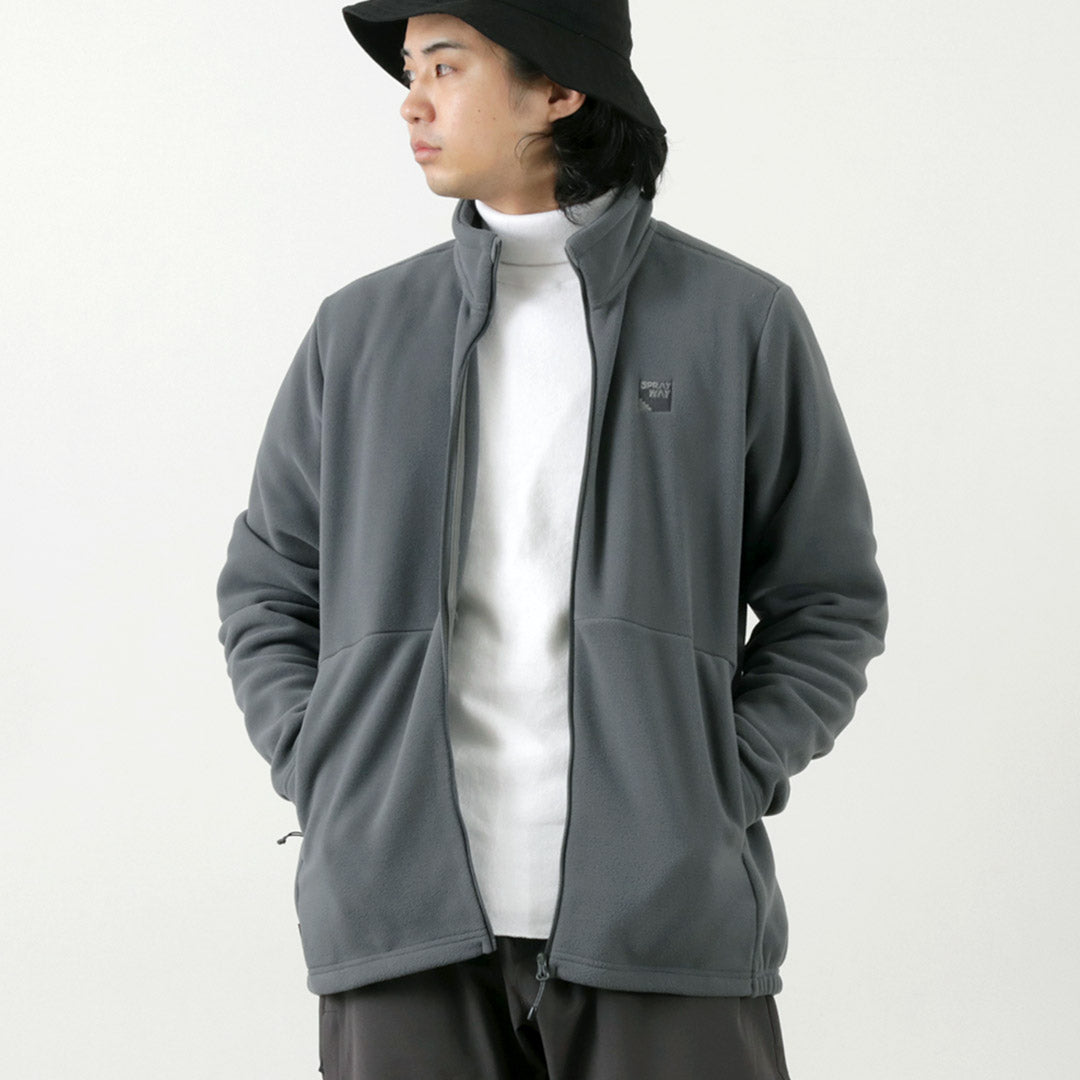 SPRAY WAY（スプレイウェイ） キャリバー ジャケット / アウター ミッドレイヤー フリース ポーラテック メンズ CALVER JACKET