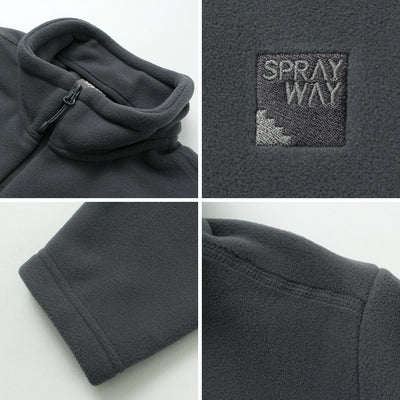 SPRAY WAY（スプレイウェイ） キャリバー ジャケット / アウター ミッドレイヤー フリース ポーラテック メンズ CALVER JACKET