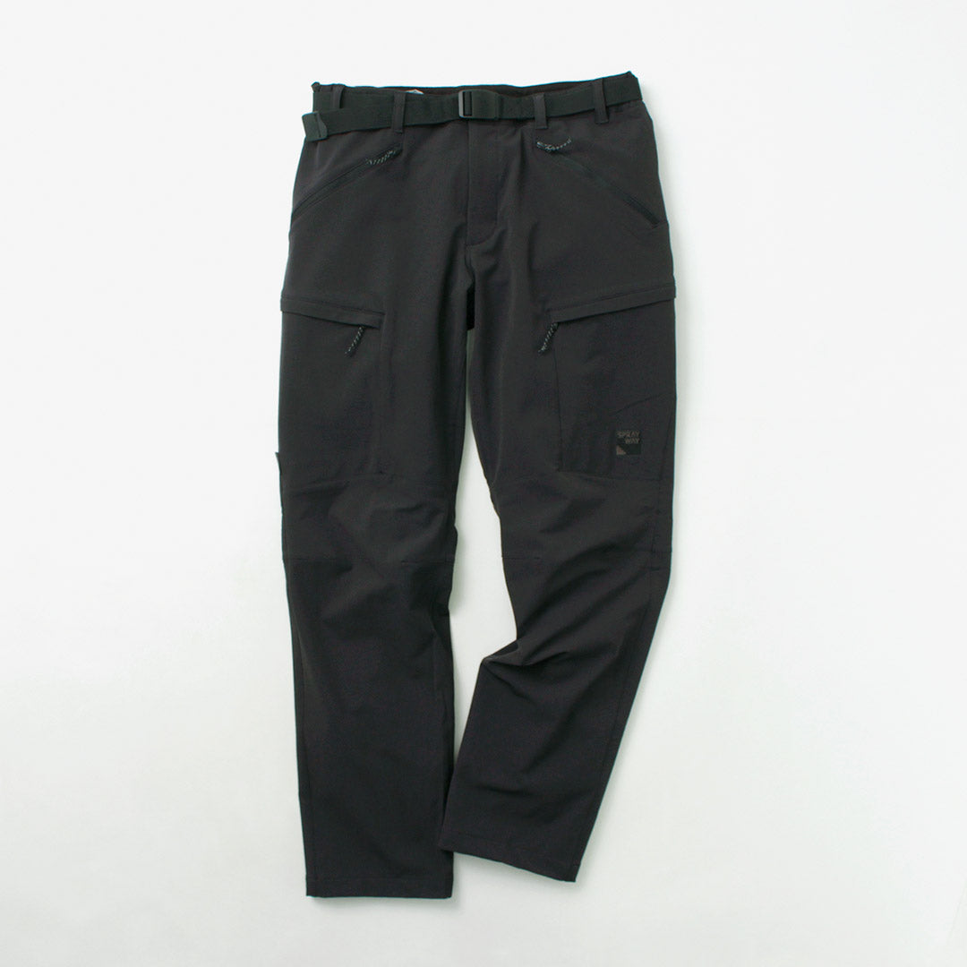 SPRAY WAY（スプレイウェイ） コンパス ヴェルサ パンツ / 防風 防水 伸縮 アウトドア トレッキング メンズ COMPASS VERSA PANTS