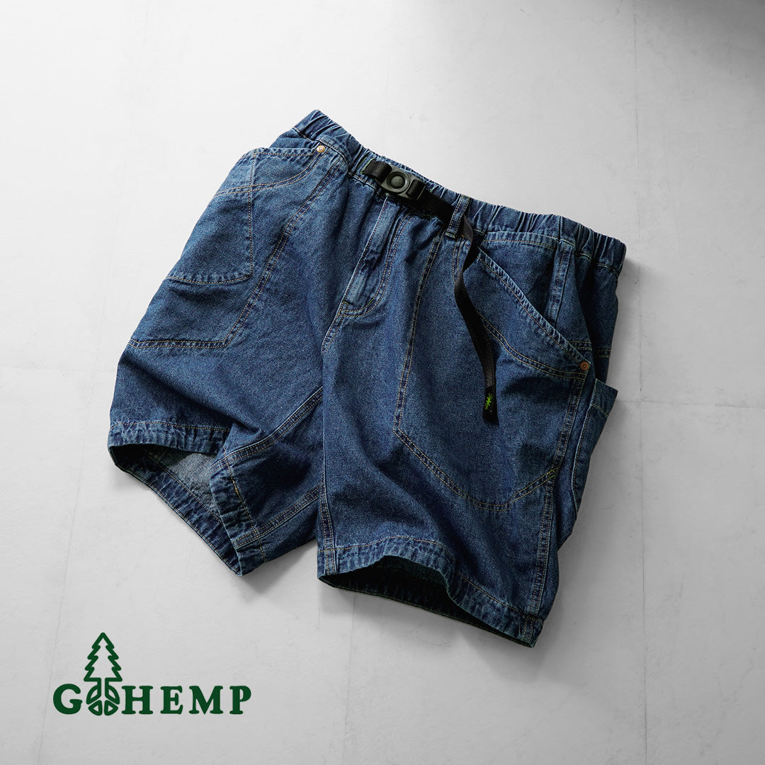 GOHEMP（ゴーヘンプ） トラベラーイージーショーツ ユーズドウォッシュ
