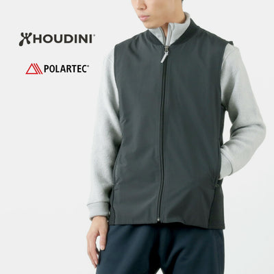 HOUDINI（フーディニ） M's モノエアー ベスト / 前開き メンズ アウター レイヤー ポケット 撥水 耐風 軽量 M's Mono Air Vest