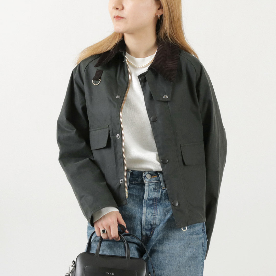 BARBOUR（バブアー） スペイ ワックスジャケット / レディース アウター オイル コート ショート丈 spey jacket｜ROCOCO  ONLINE STORE