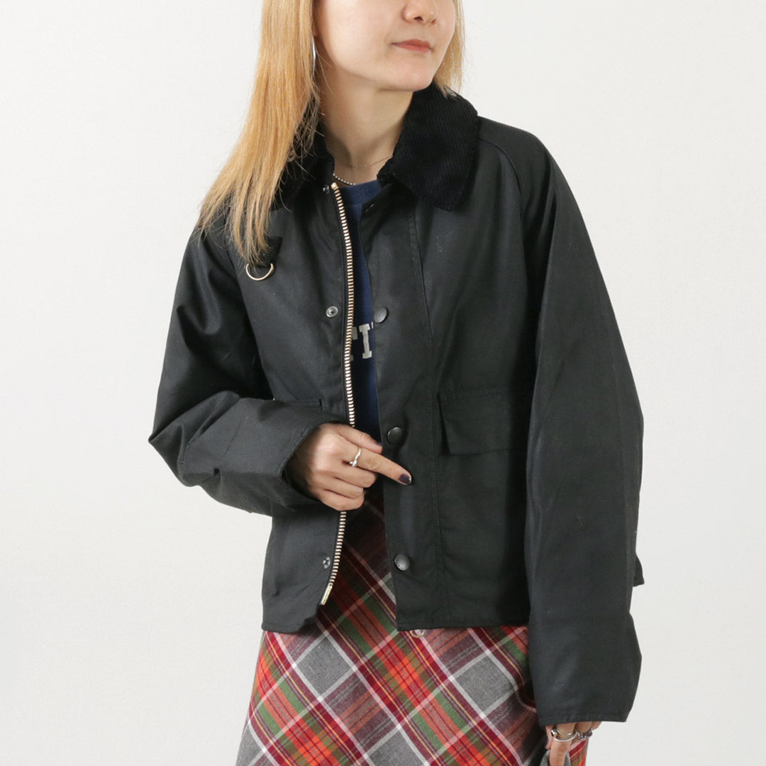 BARBOUR（バブアー） スペイ ワックスジャケット / レディース アウター オイル コート ショート丈 spey jacket