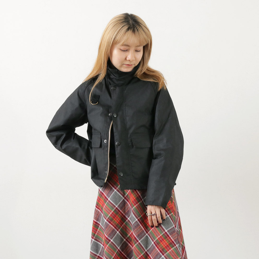 BARBOUR（バブアー） スペイ ワックスジャケット / レディース アウター オイル コート ショート丈 spey jacket