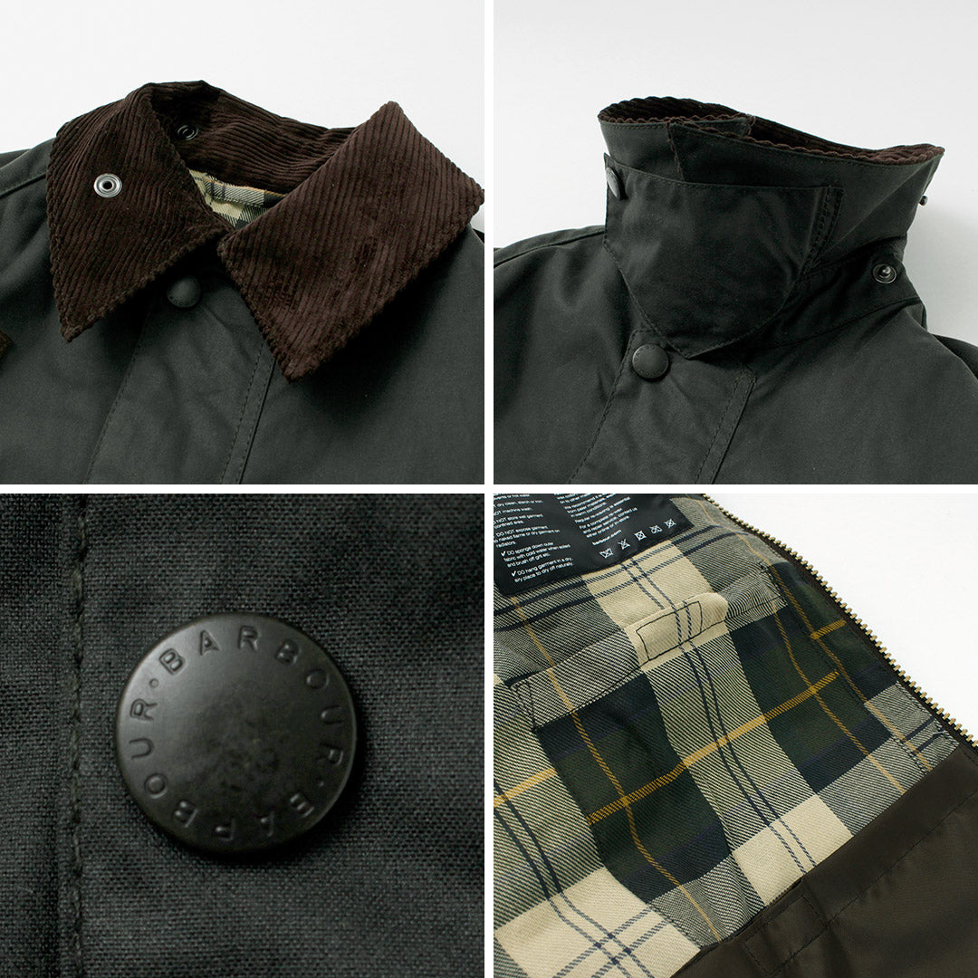 BARBOUR（バブアー） スペイ ワックスジャケット / レディース アウター オイル コート ショート丈 spey jacket