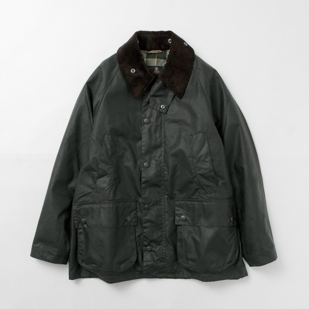 BARBOUR（バブアー） オーバーサイズ ビデイル ワックスジャケット / レディース アウター オイル コート ショート丈 os wax bedale