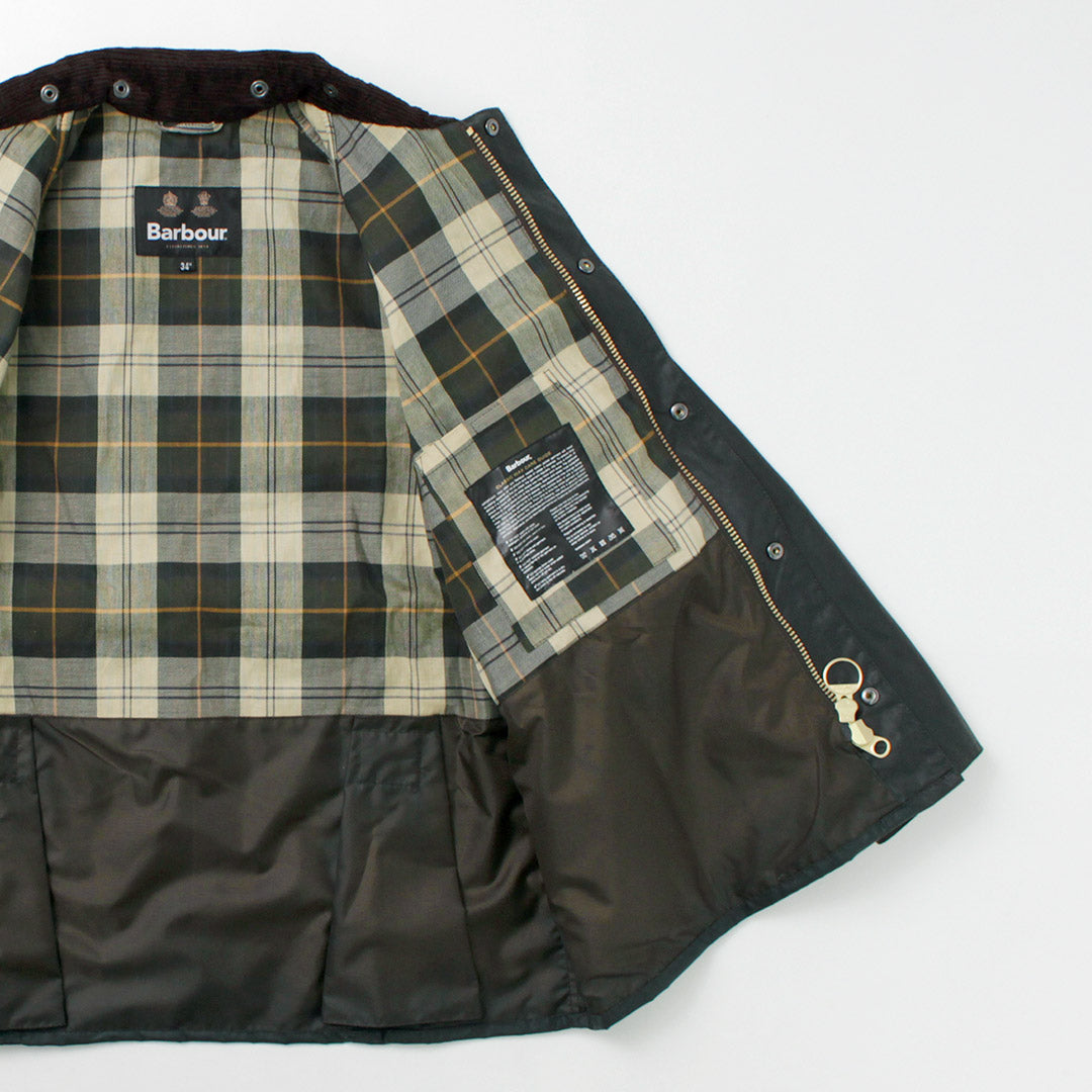 BARBOUR（バブアー） オーバーサイズ ビデイル ワックスジャケット / レディース アウター オイル コート ショート丈 os wax bedale