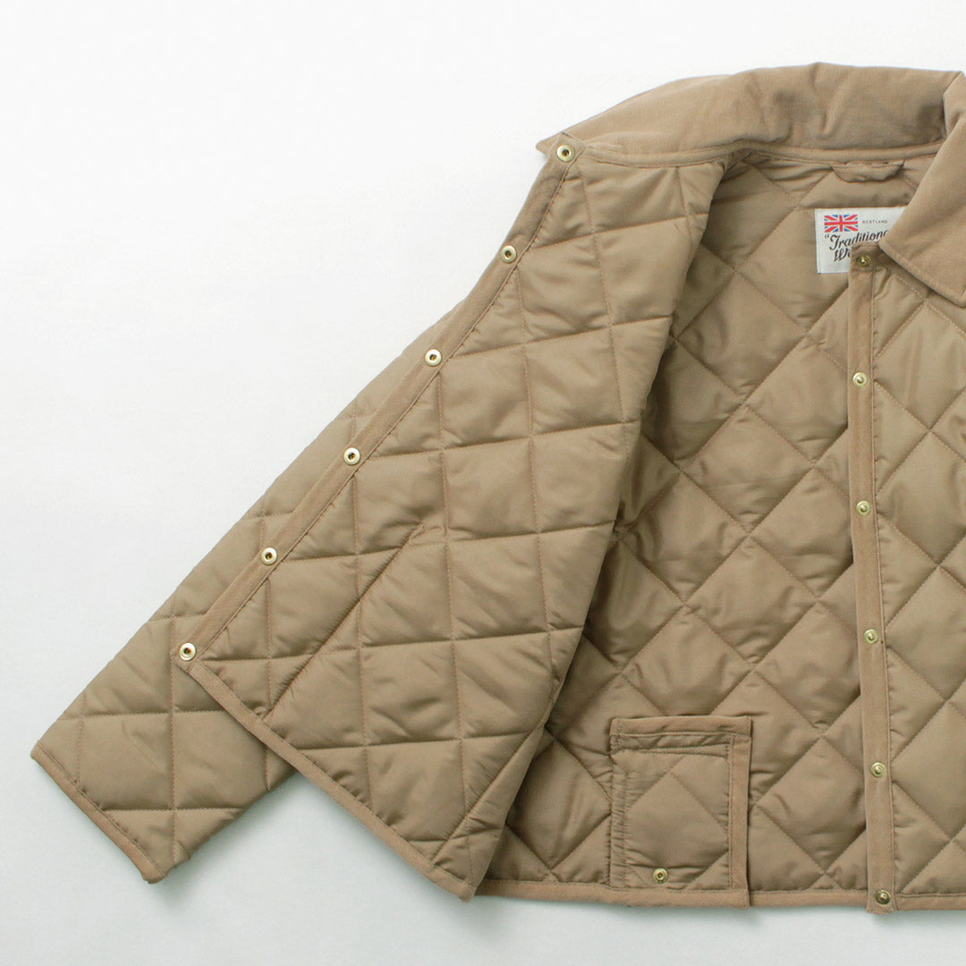 【20％OFF】TRADITIONAL WEATHERWEAR（トラディショナル ウェザーウェア） ウェーバリー ショート キルティングジャケット 2024年モデル【セール】