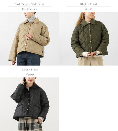 TRADITIONAL WEATHERWEAR（トラディショナル ウェザーウェア） ウェーバリー ショート キルティングジャケット / レデ –  ROCOCO ONLINE STORE