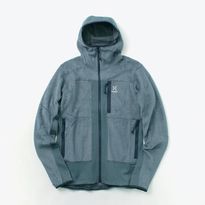 HAGLOFS（ホグロフス） バッシー ミッド フード メン / アウター ミッドレイヤー フリース 起毛 メンズ アウトドア Vassi Mid Hood Men