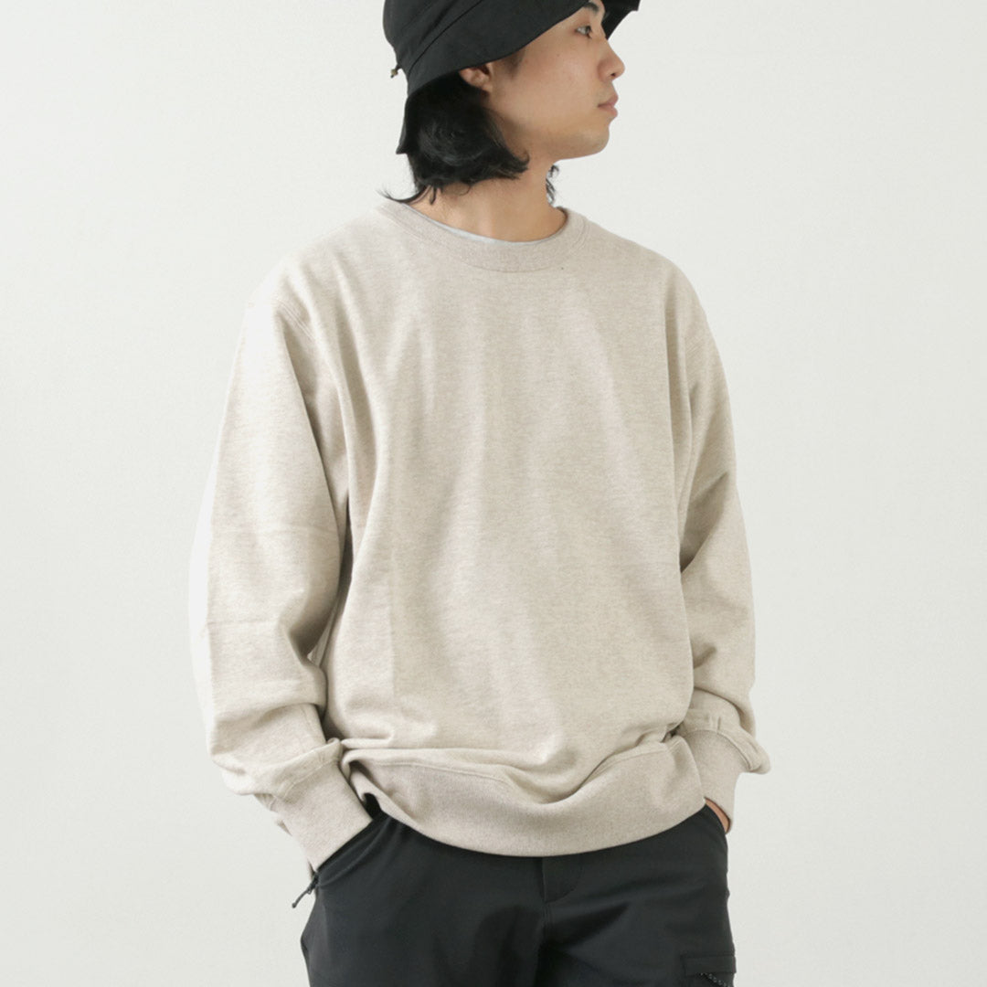 NANGA（ナンガ） エコハイブリッド スウェットシャツ / トップス プルオーバー サスティナブル 綿 コットン メンズ ECO HYBRID SWEATSHIRT