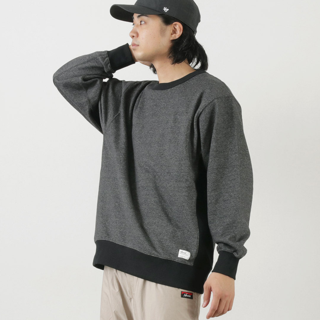 NANGA（ナンガ） エコハイブリッド スウェットシャツ / トップス プルオーバー サスティナブル 綿 コットン メンズ ECO HYBRID SWEATSHIRT