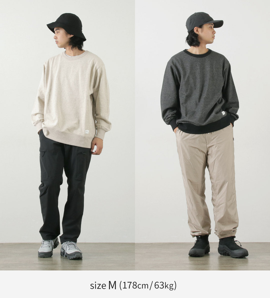 NANGA（ナンガ） エコハイブリッド スウェットシャツ / トップス プルオーバー サスティナブル 綿 コットン メンズ ECO HYBRID SWEATSHIRT