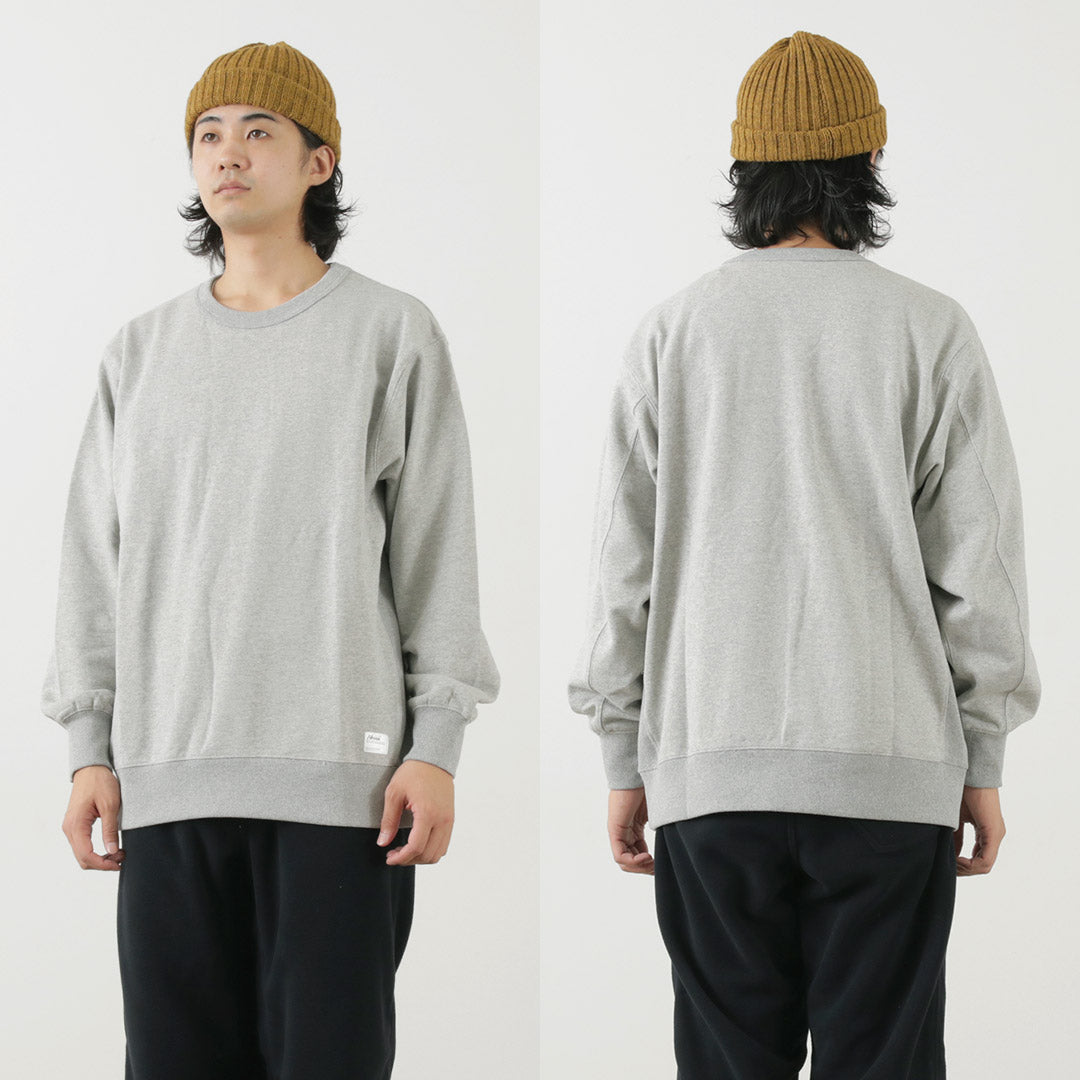 NANGA（ナンガ） エコハイブリッド スウェットシャツ / トップス プルオーバー サスティナブル 綿 コットン メンズ ECO HYBRID SWEATSHIRT