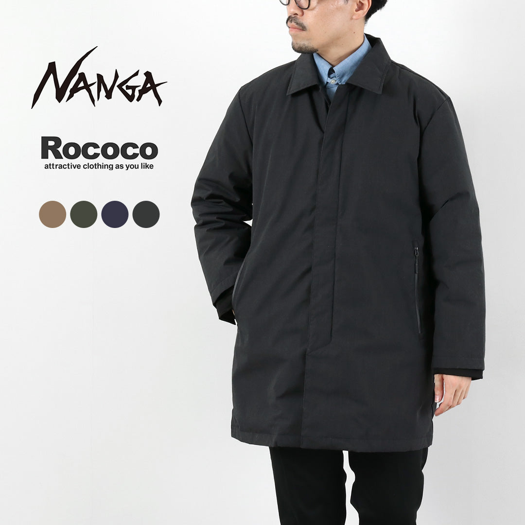 NANGA（ナンガ） 別注 HINOC ヒノック ダウンステンカラーコート